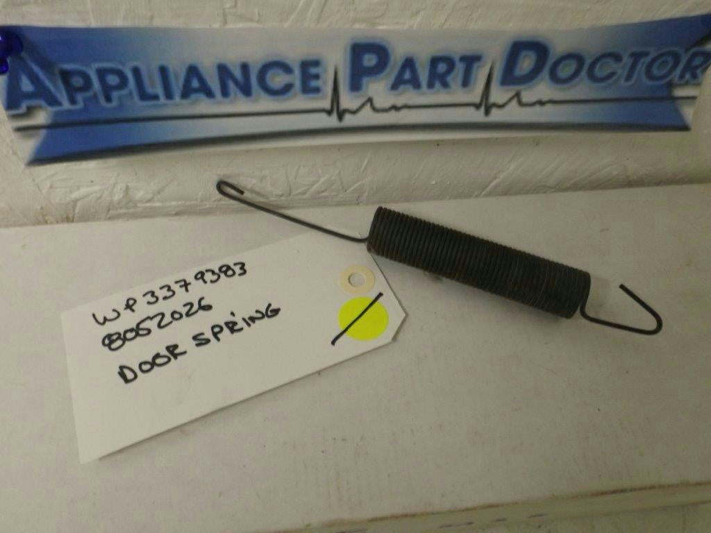 WHIRLPOOL KENMORE DISHWASHER WP3379383 8052026 DOOR SPRING USED WHIRLPOOL KENMORE DISHWASHER WP3379383 8052026 DOOR SPRING USED